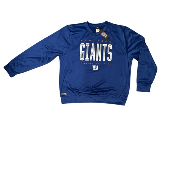 NY Giants Men’s XXL NFL Combine Pullover NWT Athletic Licensed - Picture 2 of 8